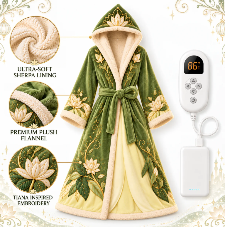Princess Comfye Heated Robe